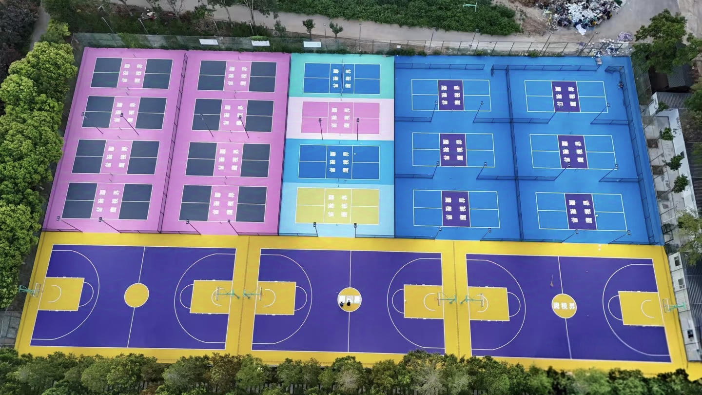 山东济宁职业技术学校运动场