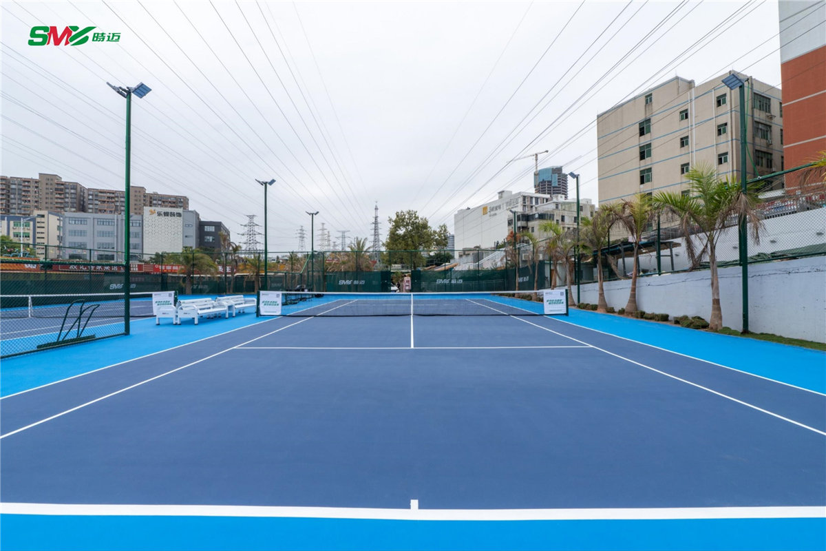 深圳留仙洞美食城网球场